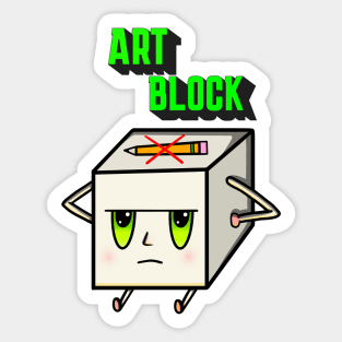 Art Block Sticker